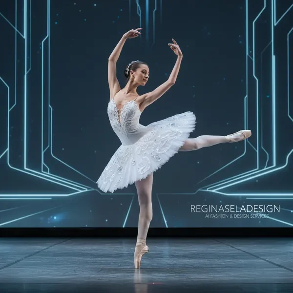 Designed ballet costume